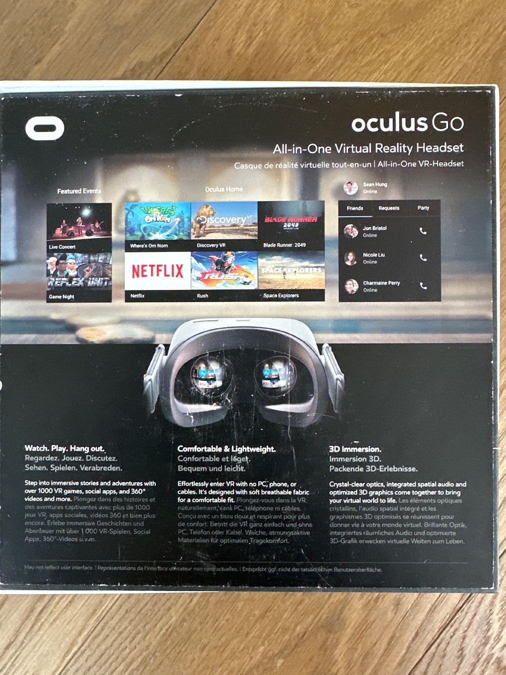 Meta Casco VR: Oculus Go Standalone VR 32 GB - wenig gebraucht – Usato da Bern venduto da Actionmon 1