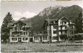 Wilderswil - Hotel Alpenrose + c1955