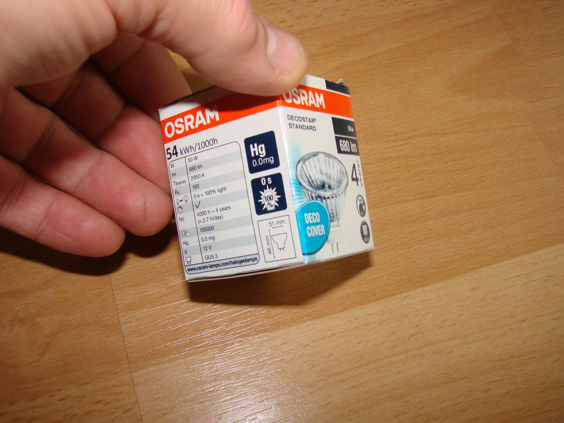 Osram Lampade: OSRAM Halogen Decostar 50W – Nuovo e nell'imballaggio originale da Niederuzwil venduto da Rade 1