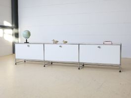 USM Haller Lowboard | Reinweiss | Neuwertig
