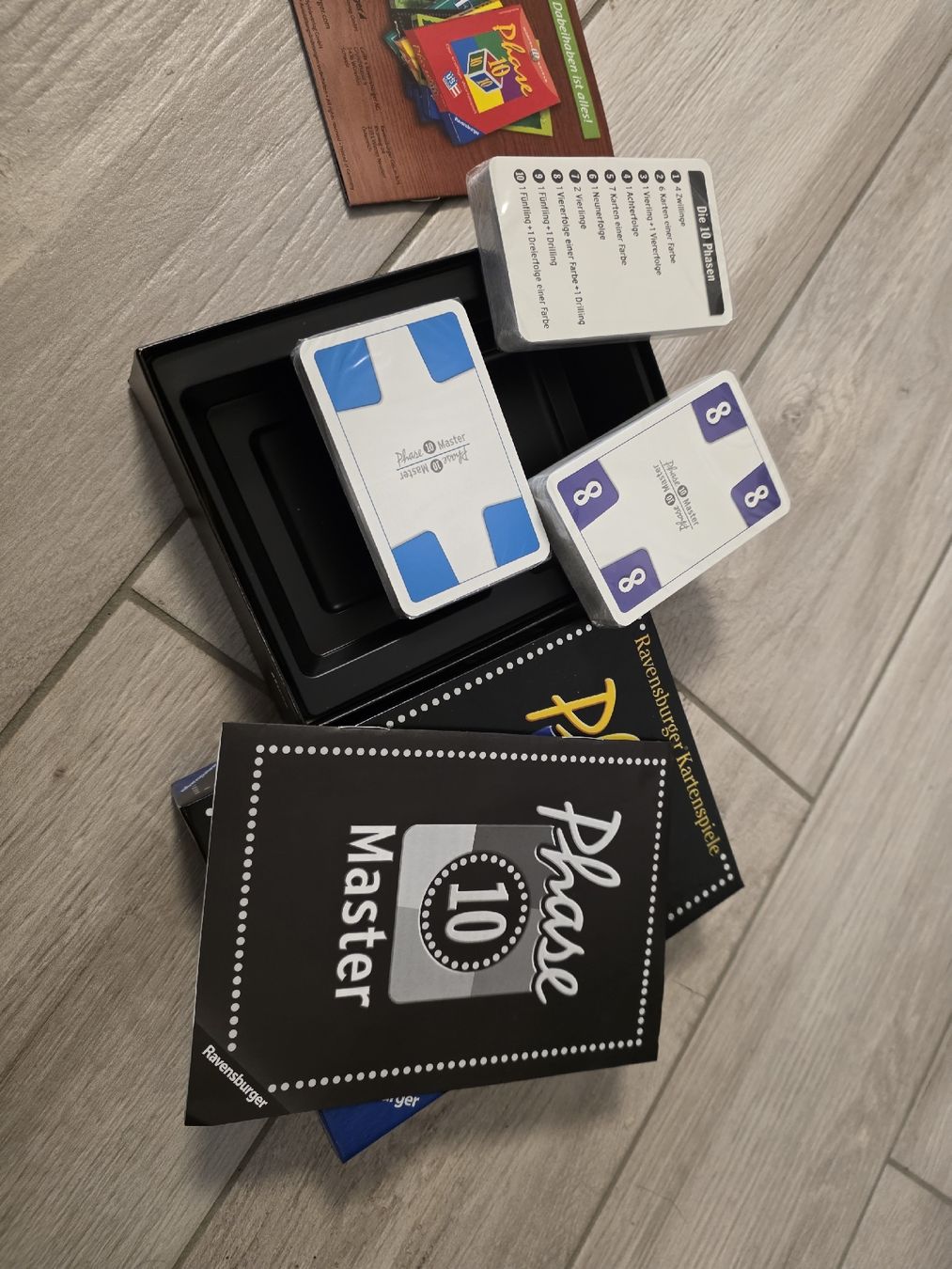 Ravensburger Spiele: Ravensburger Phase 10 Master Karten nich eingeschweisst – Neu (gemäss Beschreibung) aus Dorf von Echo_Elements 1