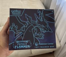 Pokemon Fatale Flammen Pokemon Center Top-Trainer-Box