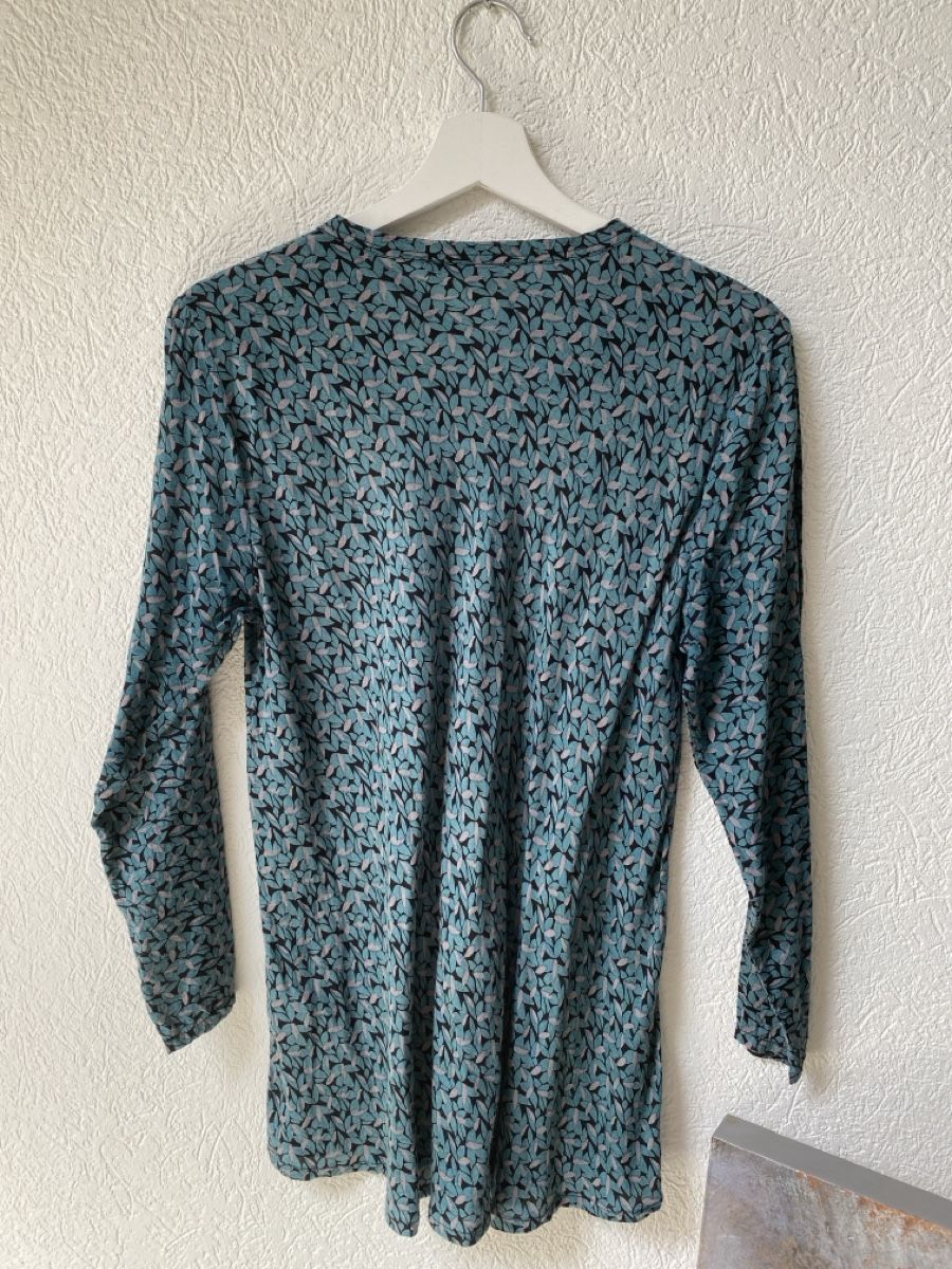Camicette: Schöne Masai Bluse Gr. S, blau gemustert – Usato da Homberg b. Thun venduto da Homata 2