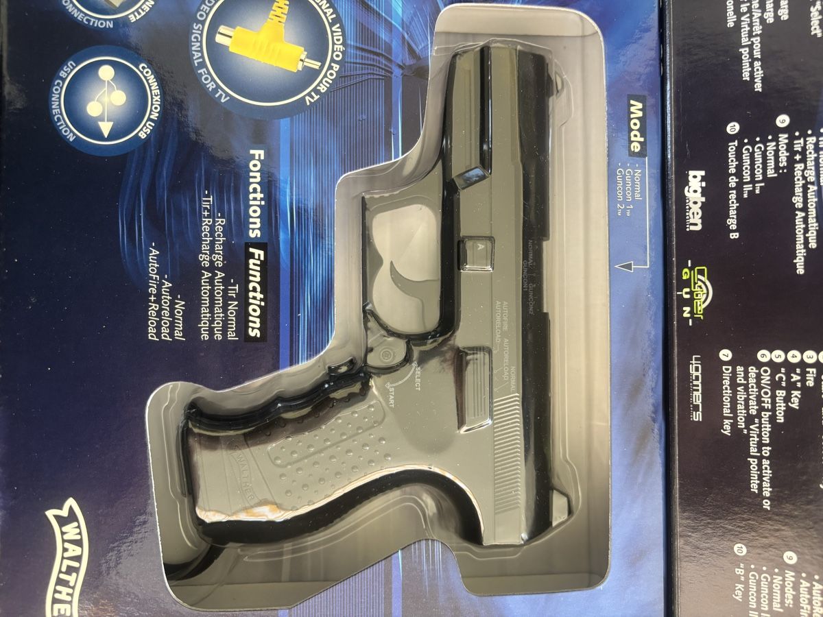 Manettes: Walther P99 LightGun Controller PlayStation 2/PS One Neu – Neuf avec emballage d'origine à Volketswil par 1970rog 5