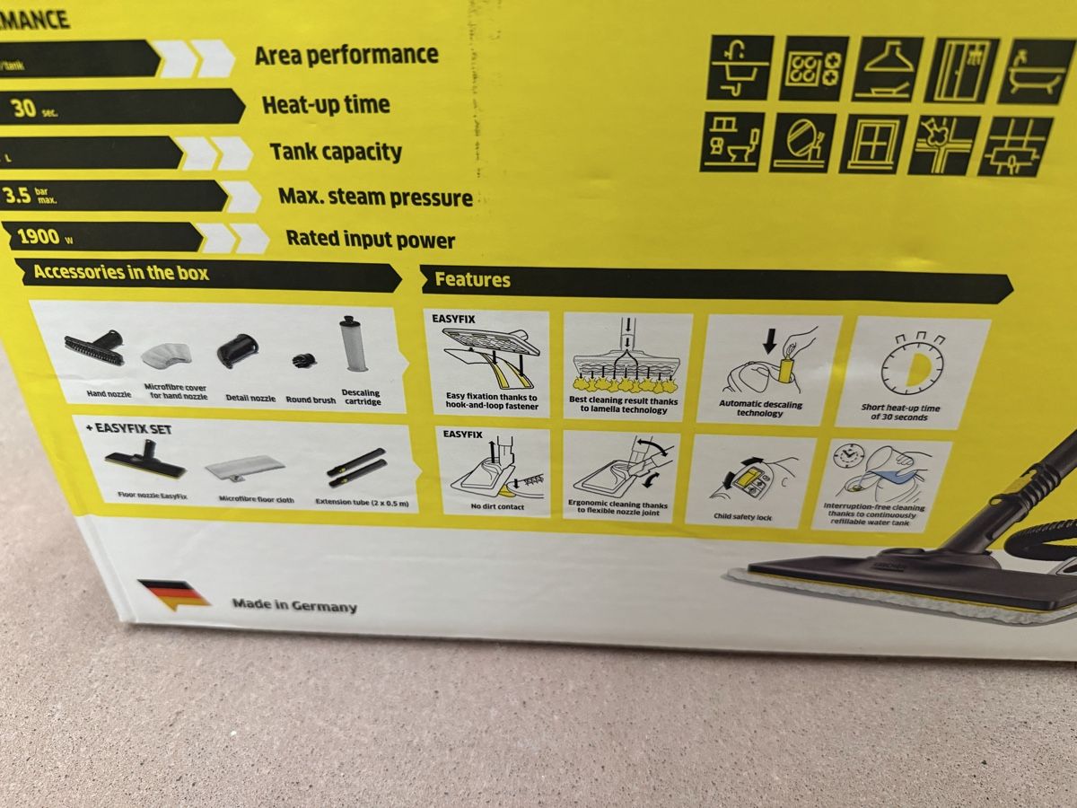 Kärcher Pulitori a vapore: Karcher SC3 EasyFix Steam Cleaner – Usato da Altendorf venduto da Angie__Z 1