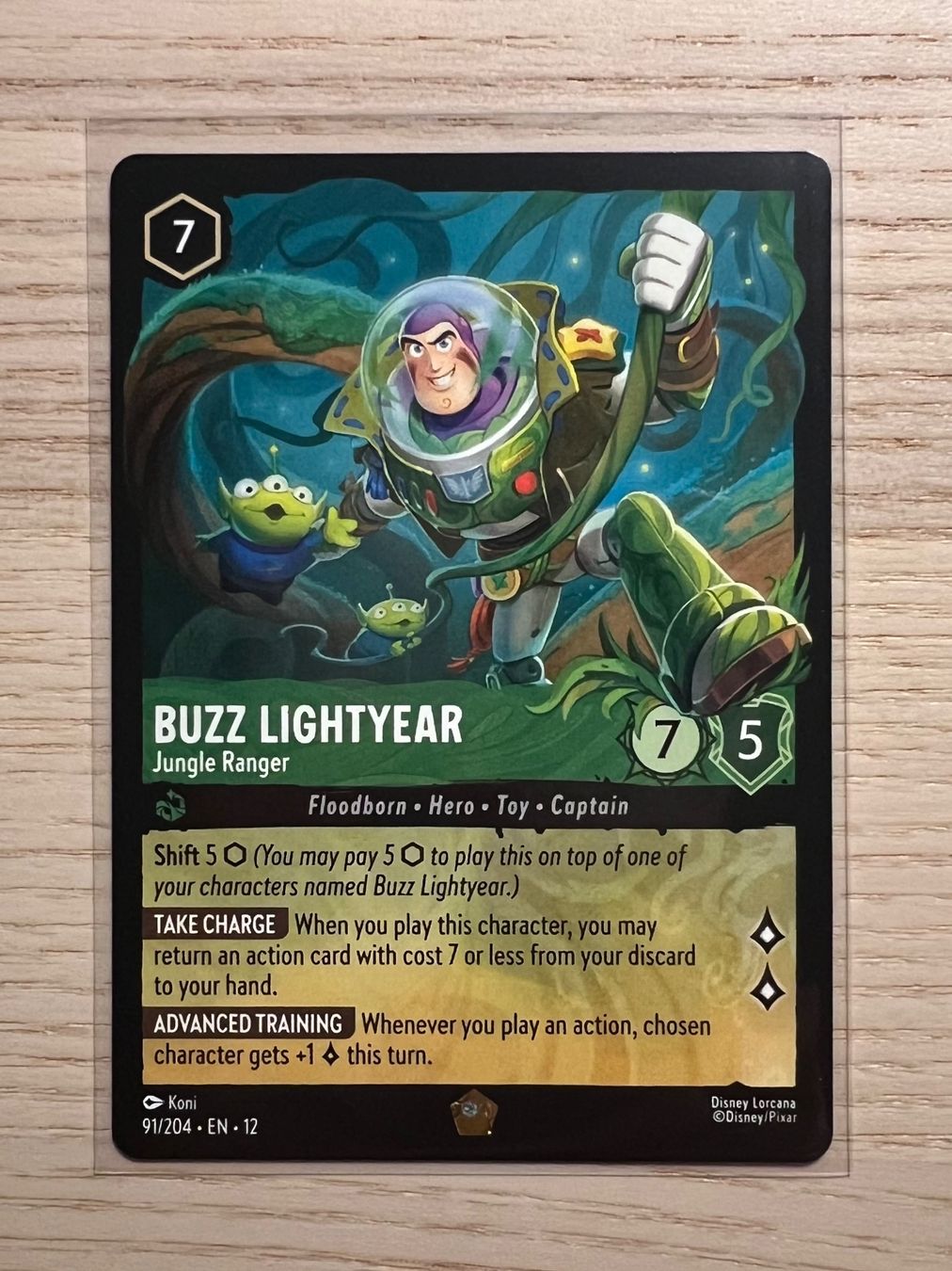 Disney Sammelbilder & Trading cards: Buzz Lightyear 91 EN Disney Lorcana Wilds Unknown 12 – Neu (gemäss Beschreibung) aus Rafz von SaintCruz