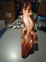 Gekko, Holz, braun