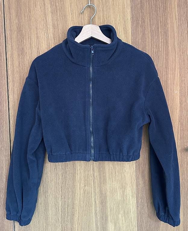 Shein Giacche: blaue kurze Fleecejacke – Usato da Gais venduto da T_iziana