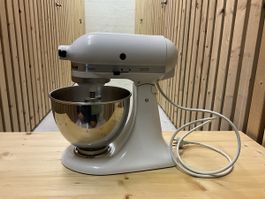 Küchenmaschine KitchenAid Classic weiss mit Zubehör Set