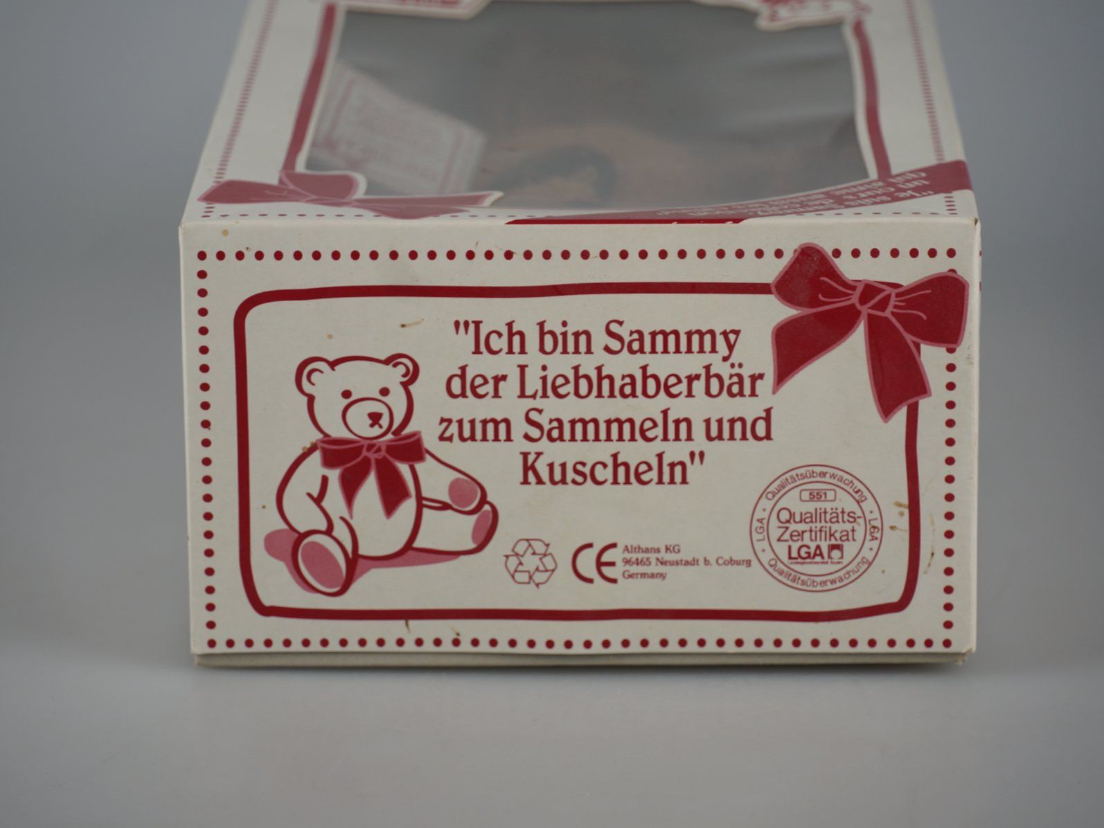 Giocattoli: Althans Club Teddybär Sammy – Nuovo (secondo la descrizione) da Rüti ZH venduto da Restwert_Rueti_ZH 3