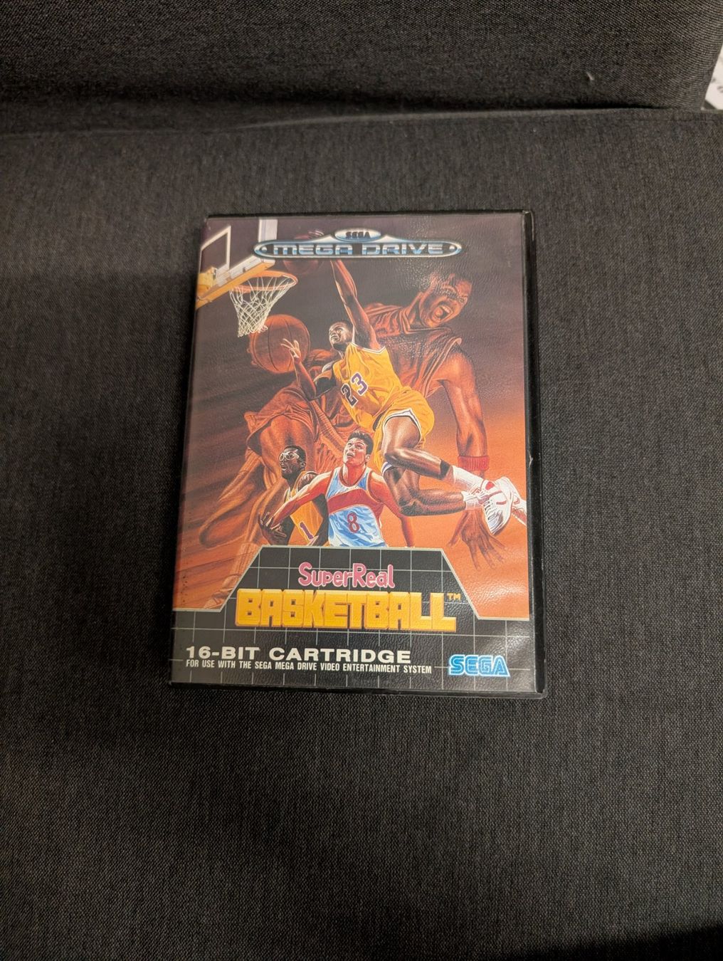 Spiele: Super Real basketball Sega Mega Drive – Gebraucht aus Giubiasco von Ticinerd