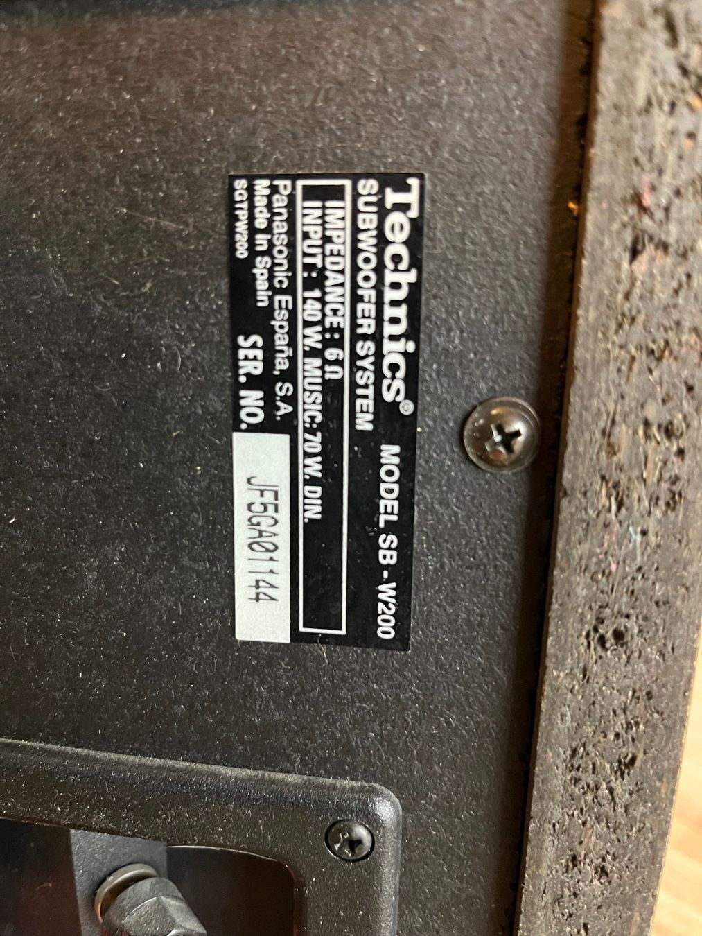 Technics Haut-parleurs: Technics Surround Lautsprecher – D'occasion à Bärau par Bagi4 2