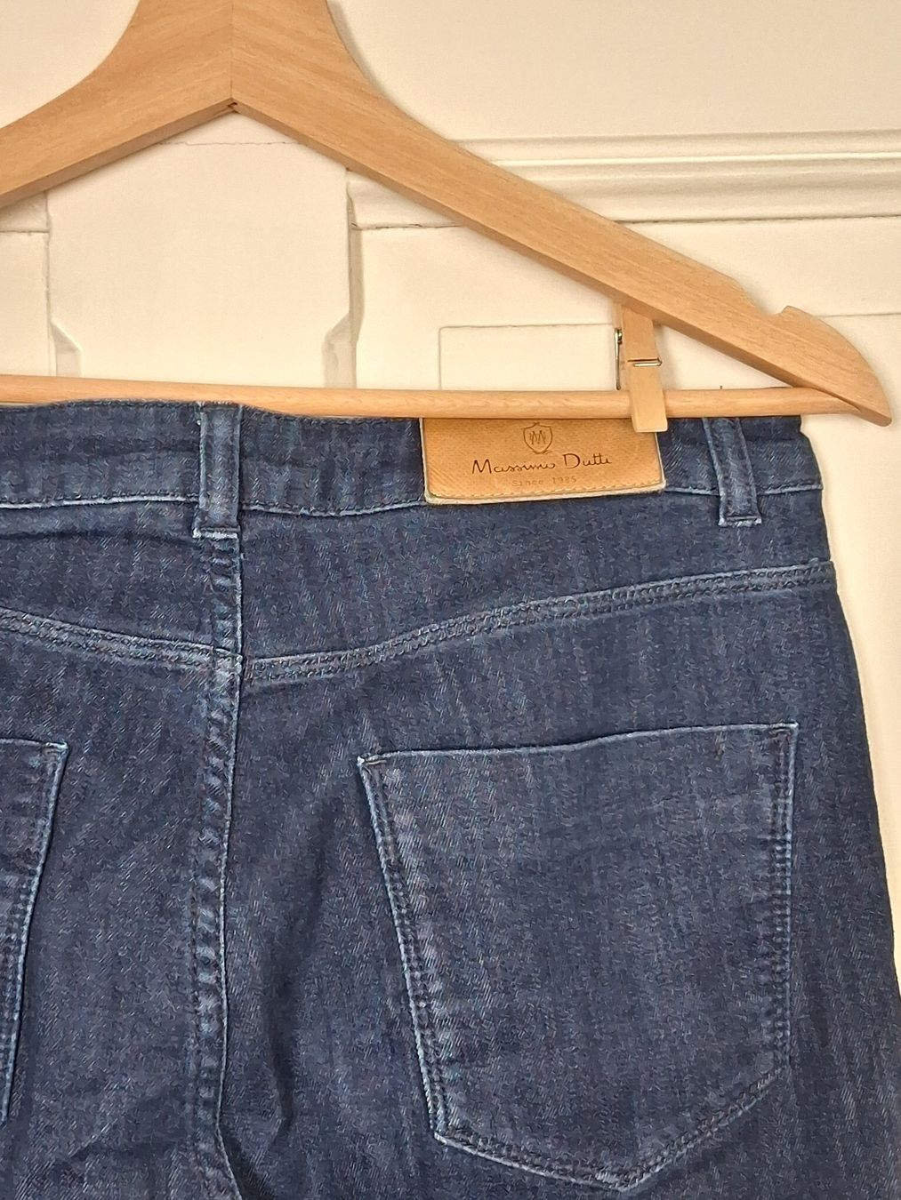 Massimo Dutti Jeans: Dunkelblaue Bootcut Jeans, Massimo Dutti, Gr. S – Usato da Ried-Brig venduto da Zzyzx 4