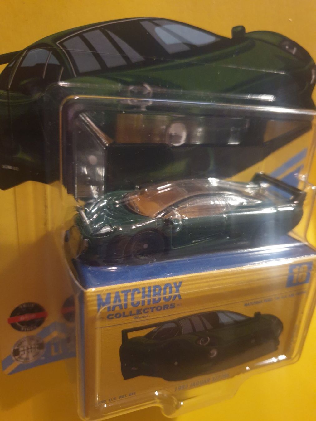 Matchbox Modellini d'auto: Matchbox 1993 JAGUAR XJ220S – Nuovo e nell'imballaggio originale da Oftringen venduto da Rotor 4