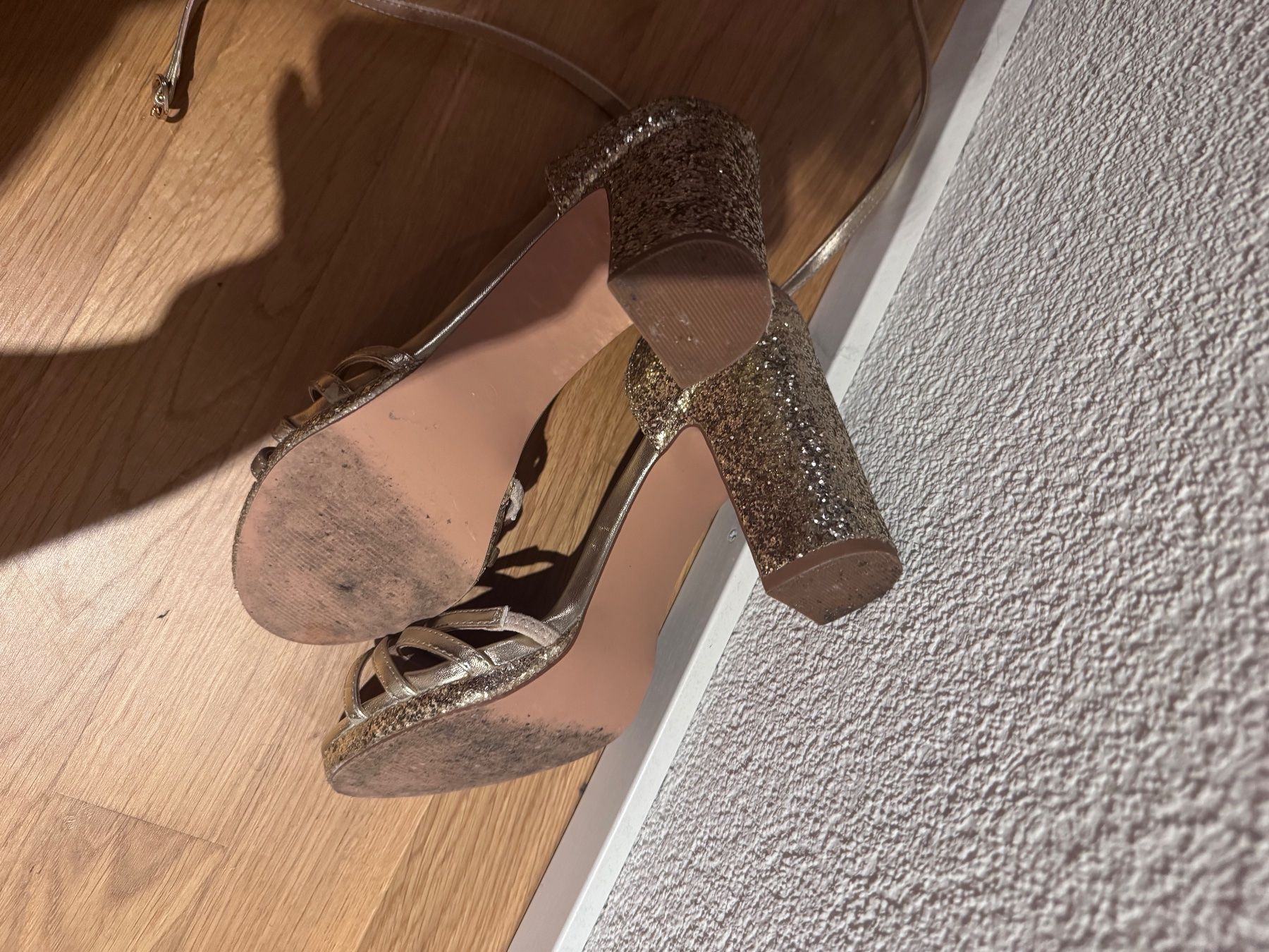 Anna Field Scarpe da donna: Gold Glitzer High Heels – Usato da Ostermundigen venduto da farfallina1606 2