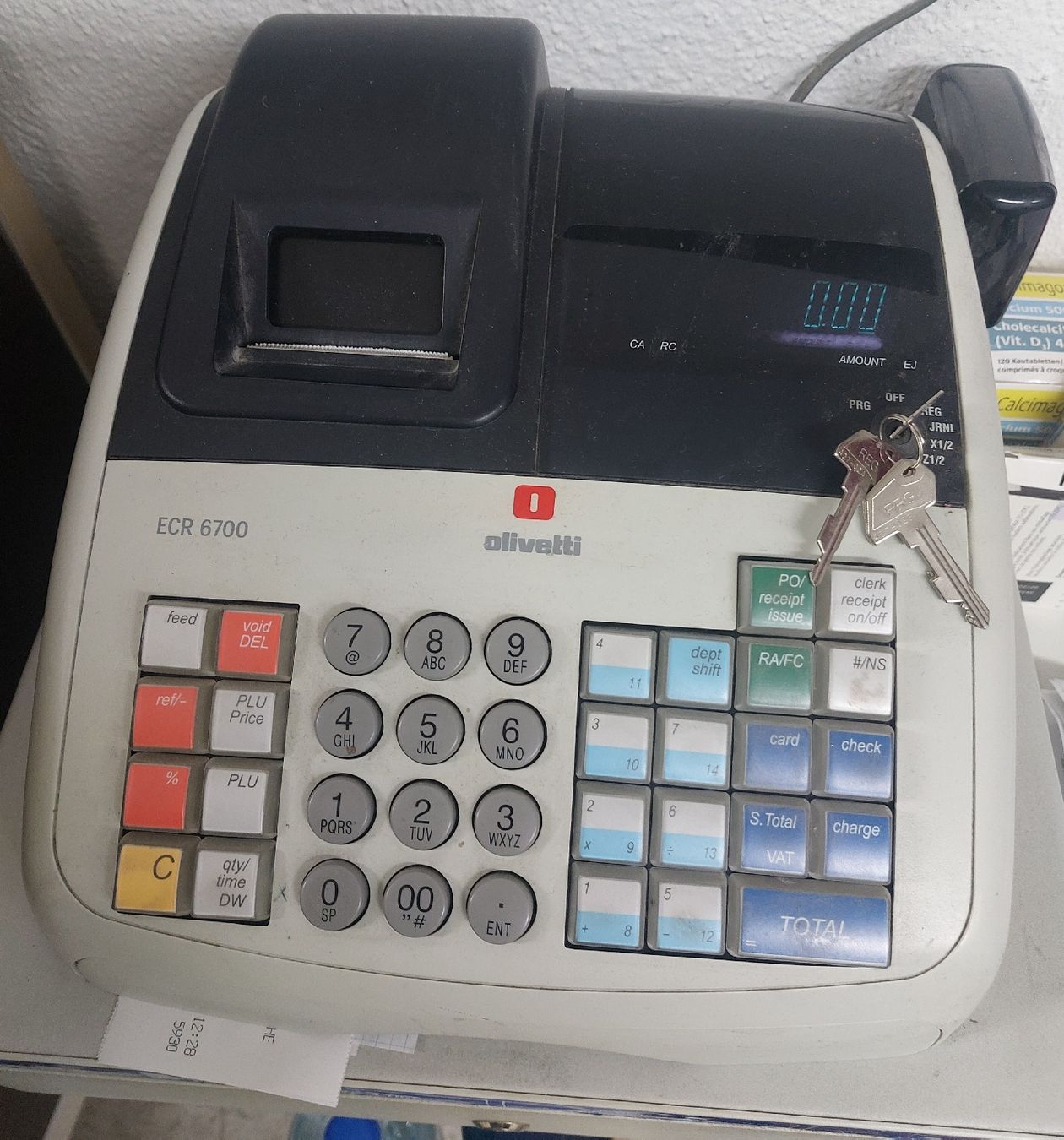 Registratore di cassa: Registrierkasse mit Korpus – Usato da Schaffhausen venduto da Chihuauer