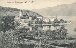 Spiez am Thunersee, gebraucht 1911