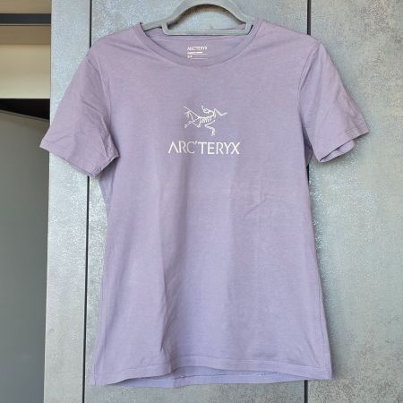 🐸 ARCTERYX T-SHIRT S BAUMWOLLE GRAULILA TOP ZUSTAND