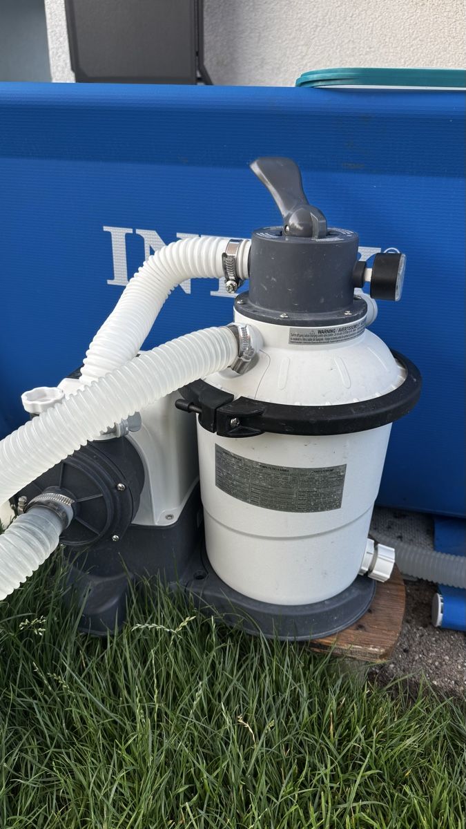 Intex Schwimmbad: INTEX Pool mit Salz-und Sandfilteranlage – Gebraucht aus Gossau ZH von Celestino_2.0 5