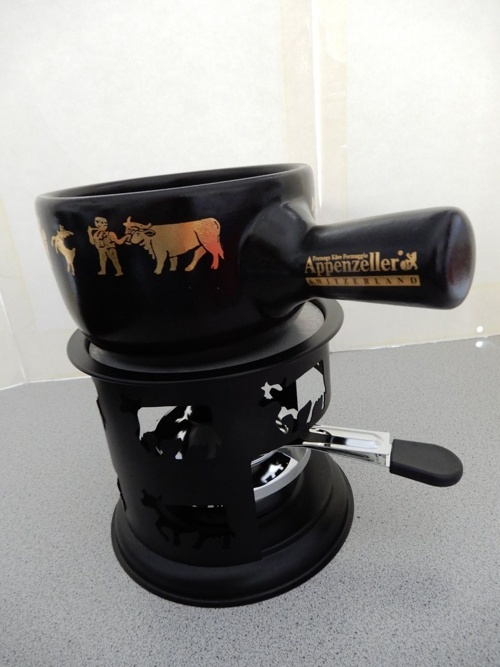 Elettrodomestici da cucina: Fondue-Set, ca. 1  Personen – Usato da Burgdorf venduto da Liss