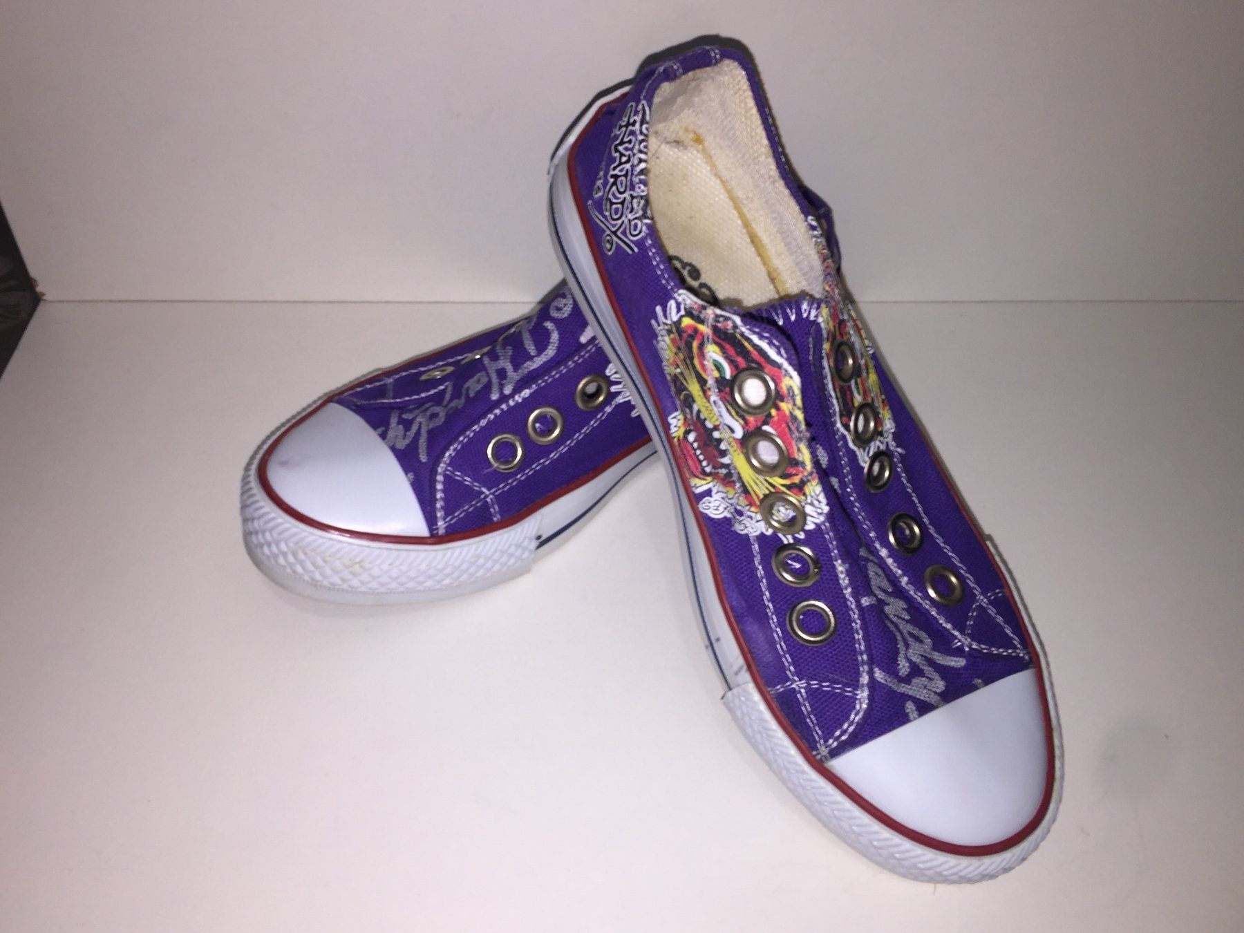 Scarpe da uomo: Chaussures / Schuhe ED HARDY  Pointure / Nummer 32 – Usato da Cossonay-ville venduto da Super-Price-Quality 7