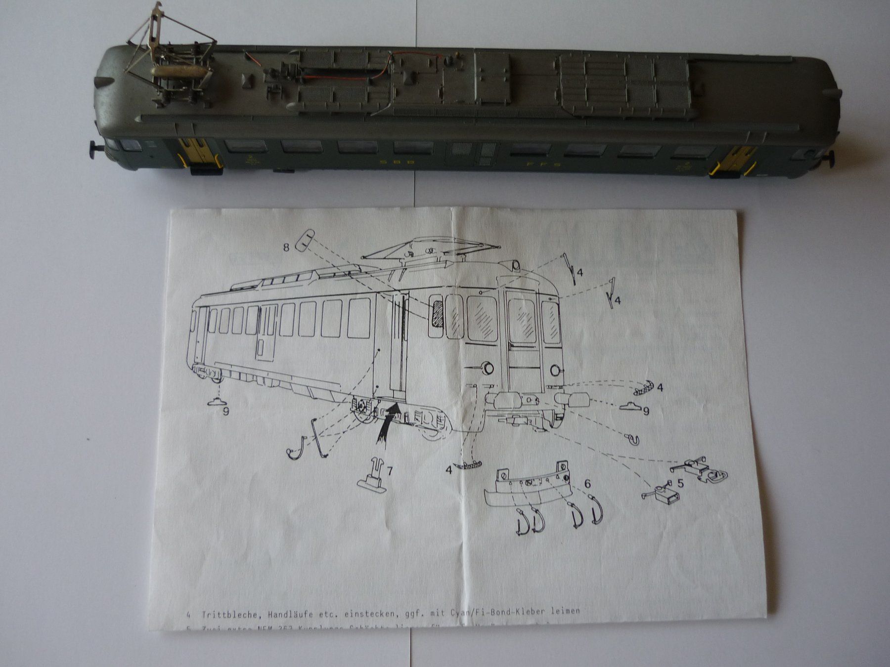 Lima Modelleisenbahnen: Triebwagen RBe 4/4 von Lima – Gebraucht aus Dietikon von Lime9 8
