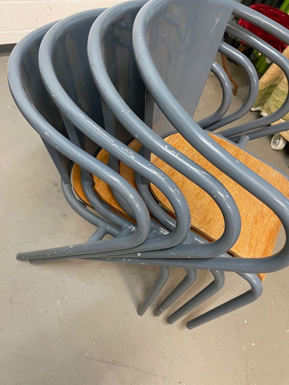 Stühle: 4 Stühle Metall BICAchair – Gebraucht aus Zürich von Danokiko 1