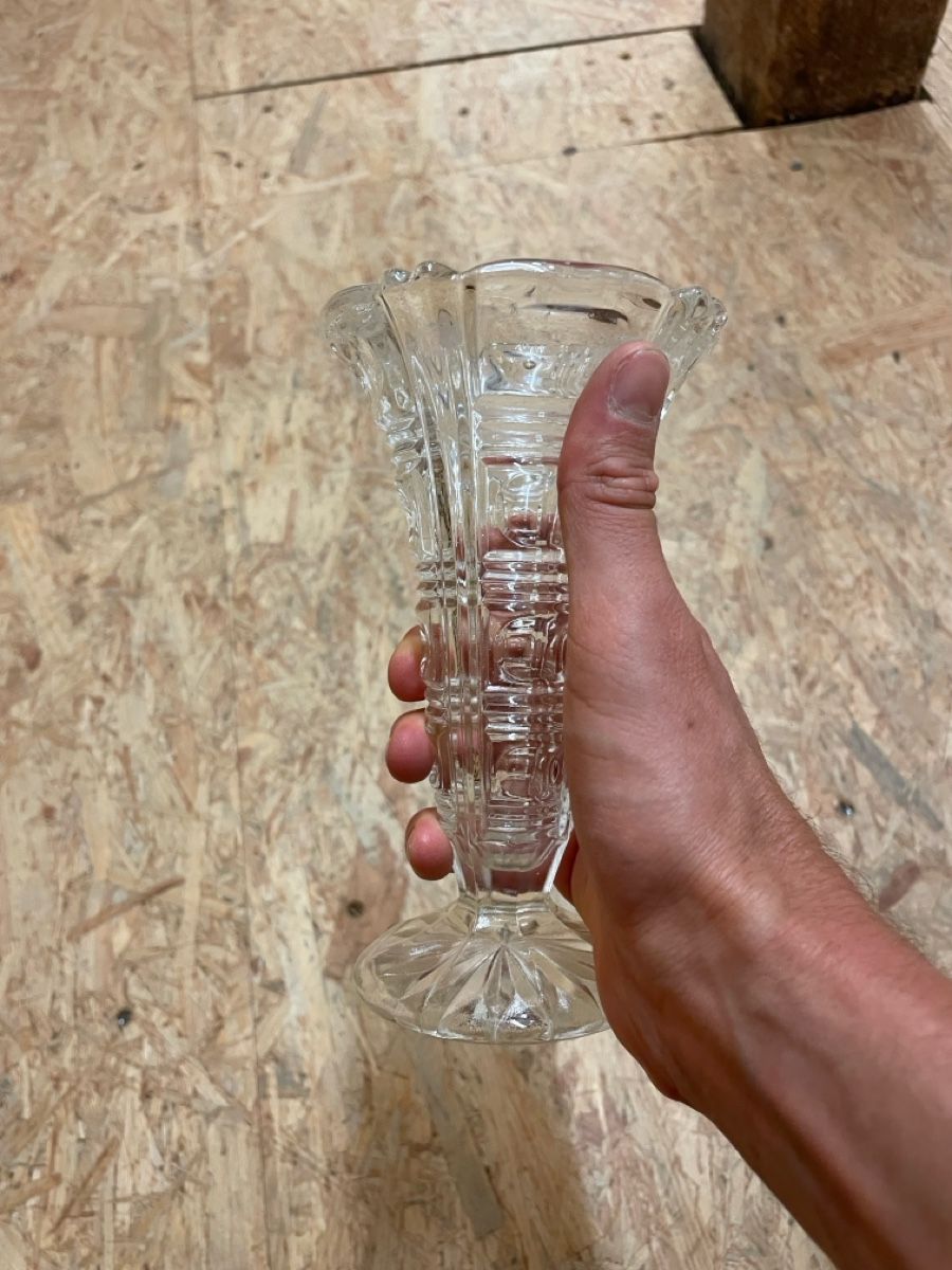 Vasen & Gefässe: Elegante Glas Vase – Gebraucht aus Zürich von TheWickerman