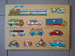 Holz Puzzle "Fahrzeuge"