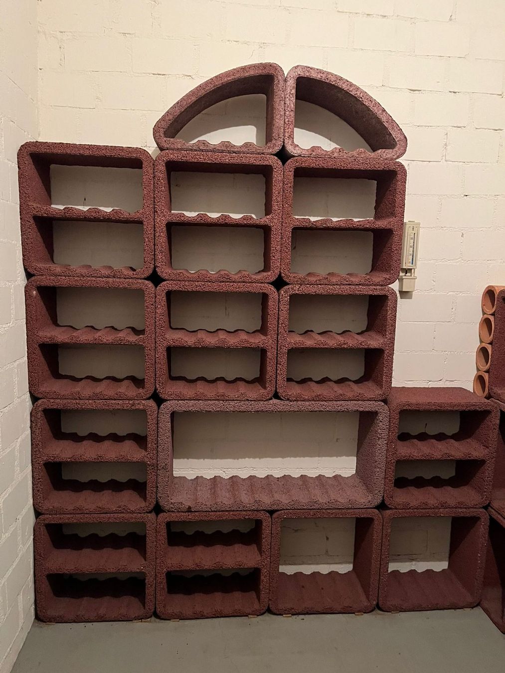 Scaffali: Weinregal aus Blähton / HydroTon – Usato da Attinghausen venduto da muenz 2