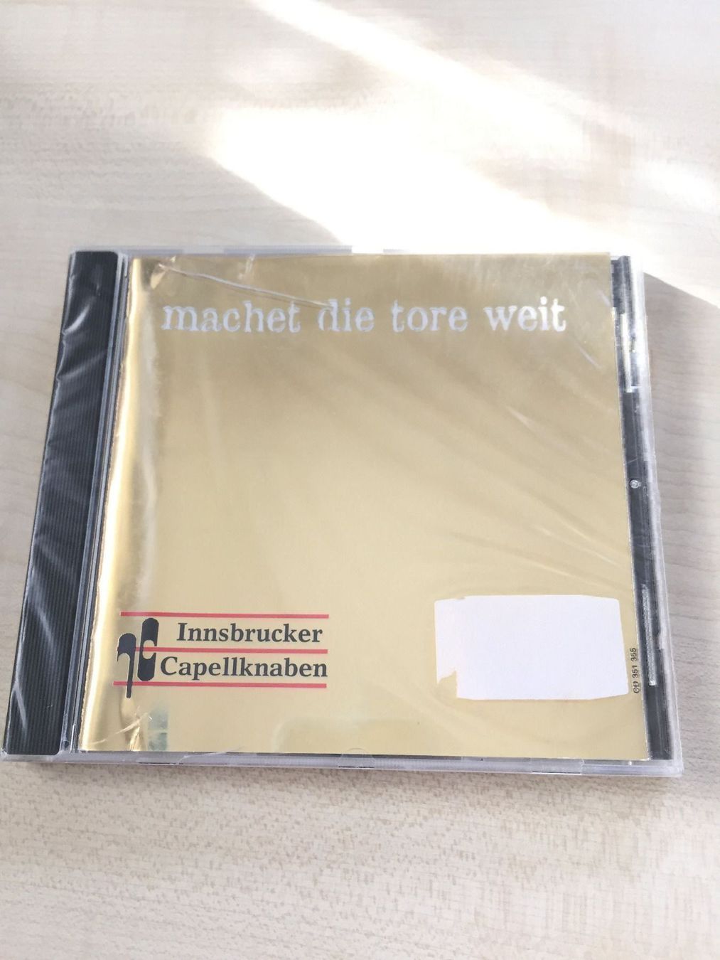 CD: Innsbrucker Capellknaben – Nuovo e nell'imballaggio originale da Rüti ZH venduto da alumedien