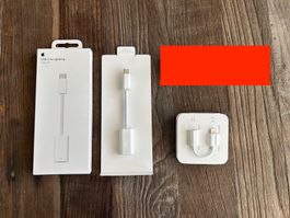 Apple USB C to Lightning / Earpods / Adapter