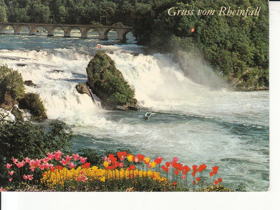 Cartoline postali: Rheinfall 1974 – Usato da Bürglen TG venduto da StampGraf