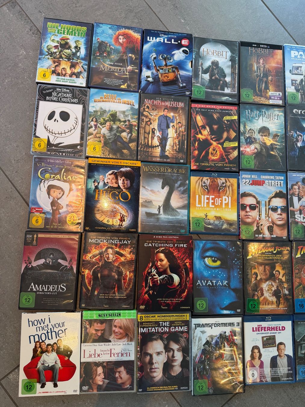 Tutti i DVDs: DVD Player + 50 DVD/Blue Ray (divers) – Usato da Subingen venduto da Amely2001 1