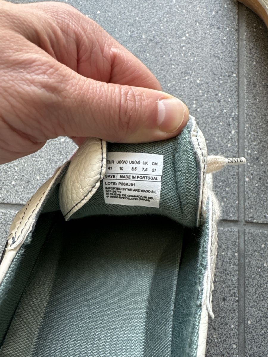 Scarpe da uomo: Saye M70 soul vegane Sneakers – Usato da Zürich venduto da dieghe 4