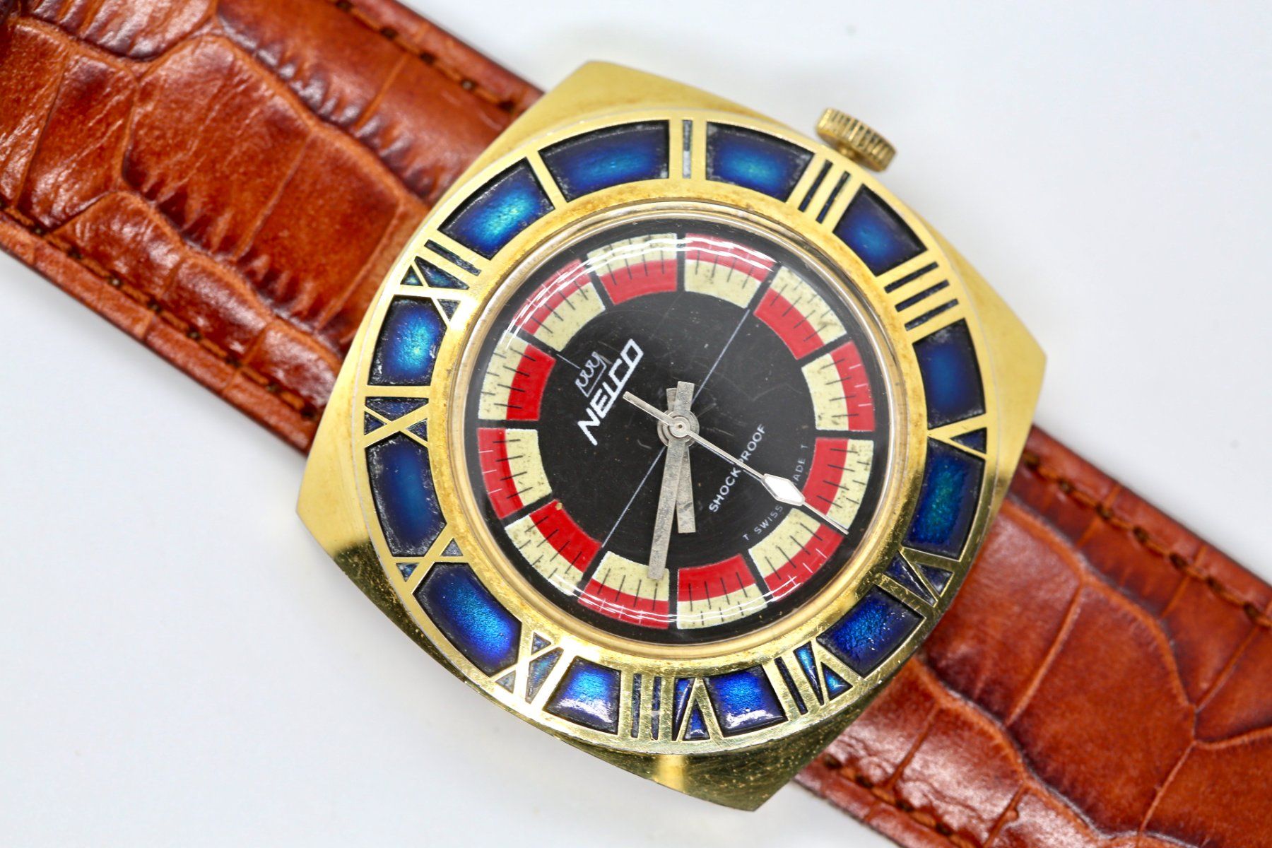 Uhren: Nelco Vintage 41mm ab 1Fr! – Gebraucht aus Reinach BL von Han-Numismatik 2