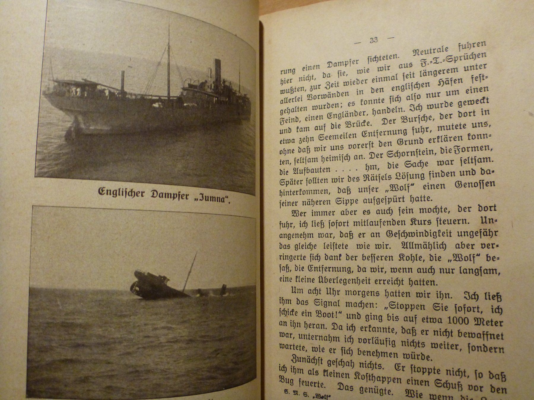 Bücher: SMS WOLF – Gebraucht aus Eschen von Nerger1918 6