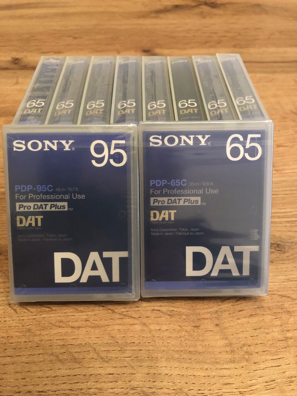 Kompaktkassetten: DAT-Kassetten Sony PDP-65c/95c – Neu und originalverpackt aus Münchenstein von Lexa-70