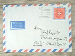 TR05 Enveloppe + Timbre Allemagne 1999