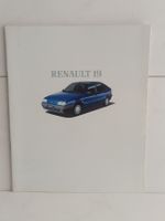 Brochure Catalogue Renault 19 1989 TR/TS/GTS/Automatic/GTX/T