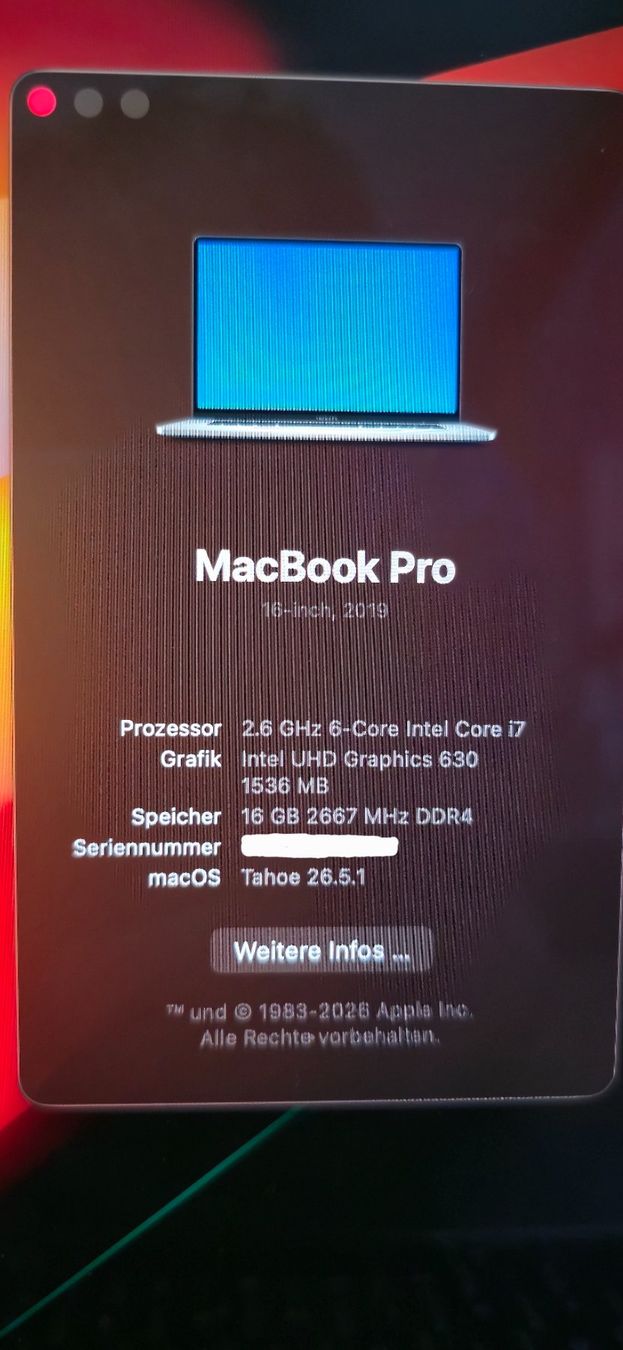 Apple Notebook: MacBook Pro 16"  2019 512GB SSD Silver – Usato da Zizers venduto da Mofa022 2