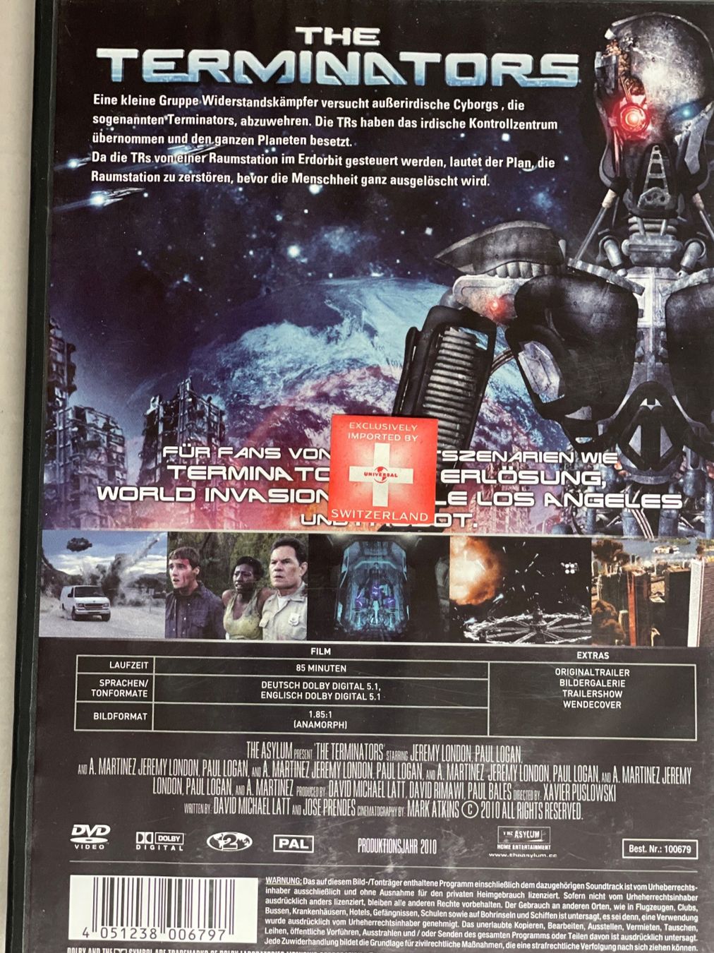 Tous les DVDs: Terminator Set 3x – D'occasion à Muri b. Bern par AdidasCollector 5