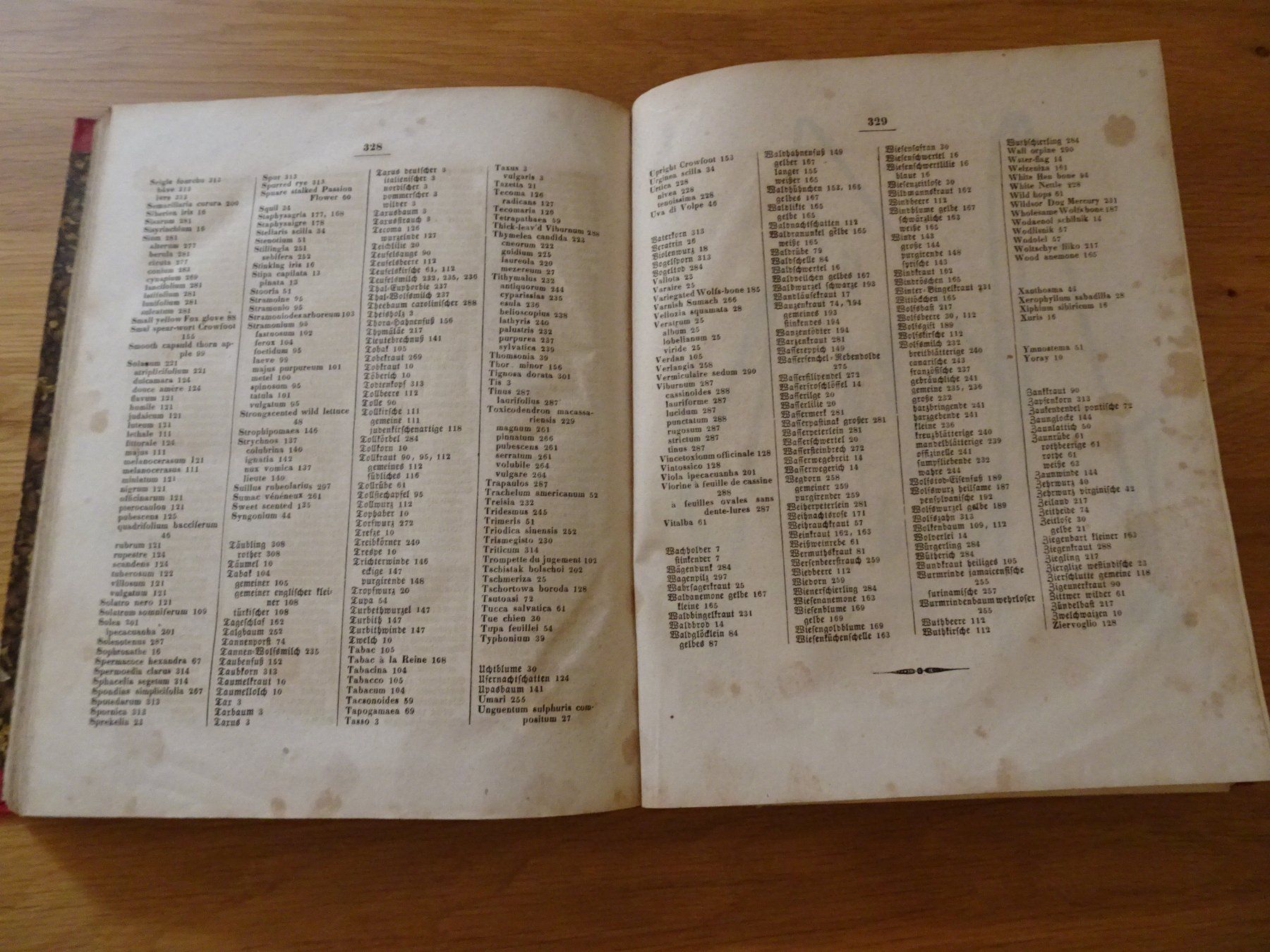 Libri: Giftpflanzenbuch Giftgewächse Berge & Riecke 1855 – Usato da Siebnen venduto da niki61 9
