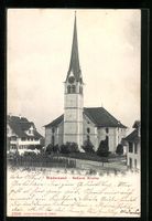 AK Wädenswil, Reformierte Kirche, 1906