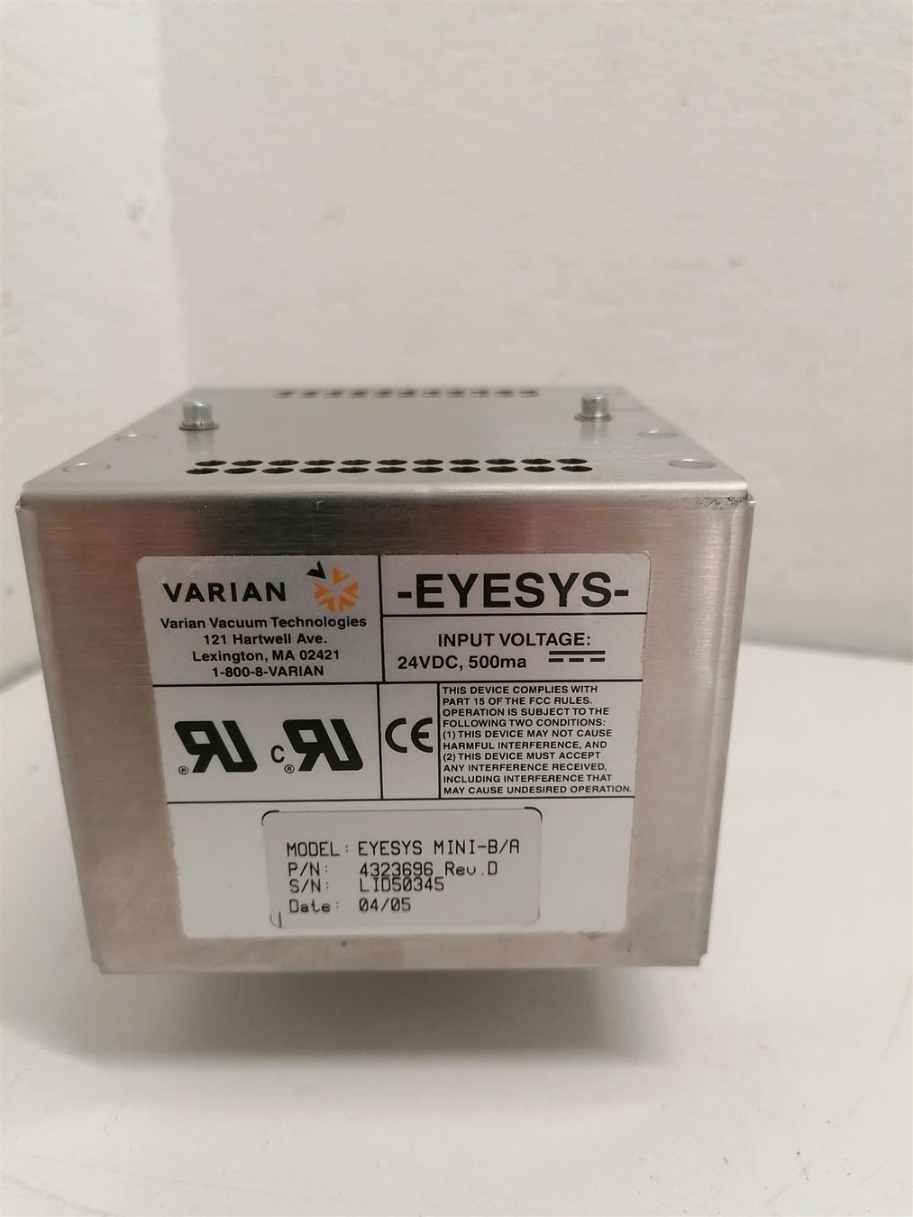 Laborzubehör: Varian / Agilent EYESYS Mini-BA – Gebraucht aus Niederdorf von LeptonAG_Labor 3