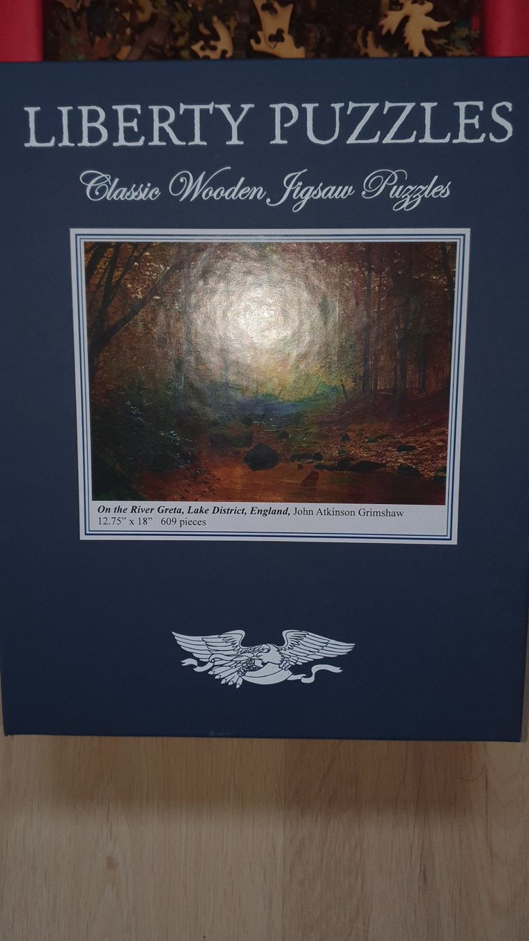 Puzzle: LIBERTY PUZZLES "On the River Greta", 609 Teile – Usato da Rothrist venduto da Marejonio73