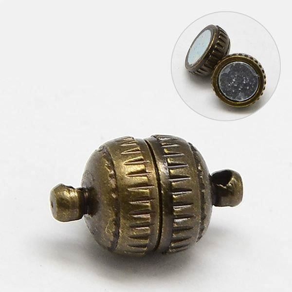 Calamite: Magnetverschluss Bronze 13x8mm – Nuovo (secondo la descrizione) da Alpnachstad venduto da perlengaby