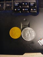 Lot de 2 pièces de collection rares : 100 et 200 Lire!