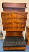 Swiss Form Bar-/Regalmodul 60er Jahre Vintage Palisander