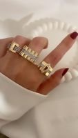 BLACK FRIDAY! Ring Verstellbar Gold Farbe